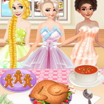 Help the Princesses Prepare a Delicious Christmas Feast in This Fun Game