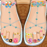 Play Rapunzel Pedicure Toes – A Fun Nail Salon Game for Girls